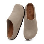 Awily - Zueco Estilo Minimalista Casual para Mujer