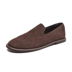 Hope - Mocasín Flexible Plana de Ante