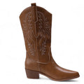 Olaya - Bota Campera Corta Estilo Cowboy