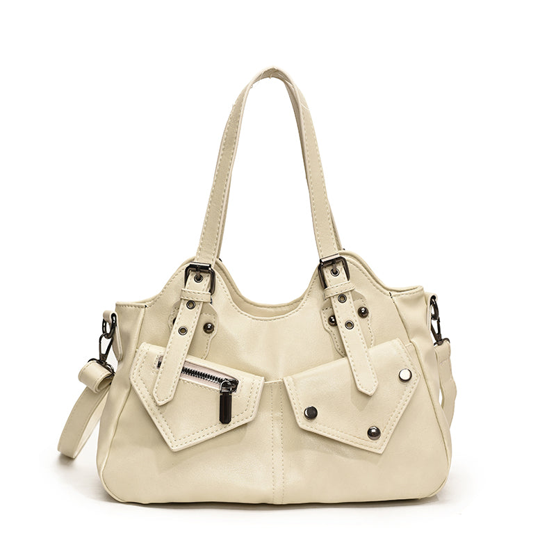 CYNTHIA - Bolso para Clases de Piel Multibolsillos - OSMARA Fashion - vista 3
