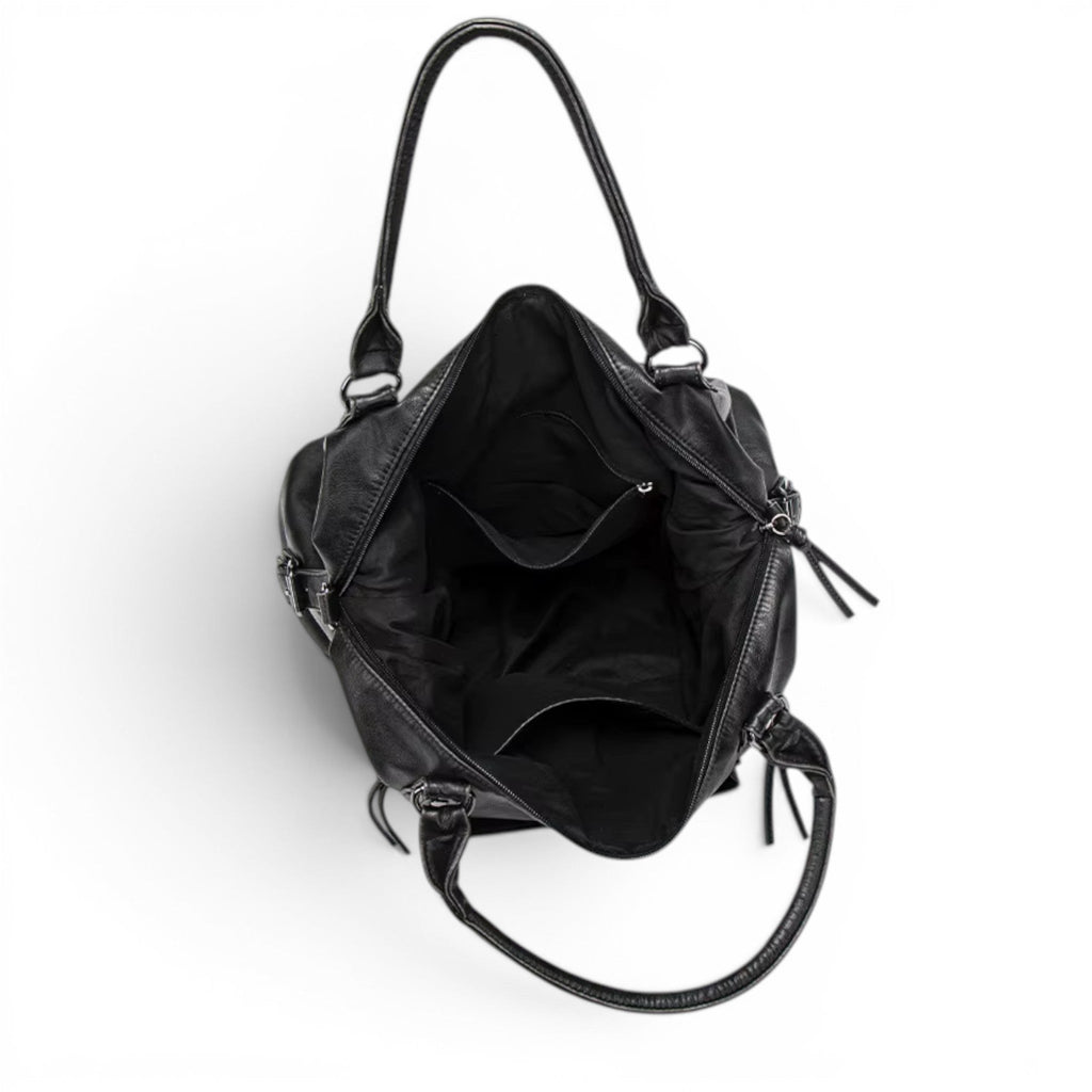 QARYA - Bolso para Clases de Piel Multibolsillos - OSMARA Fashion - vista 11