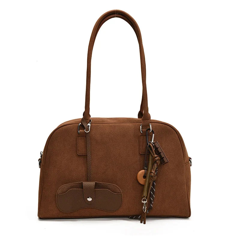 MARIA - Bolso Bandolera para Clases de Ante - OSMARA Fashion - vista 2