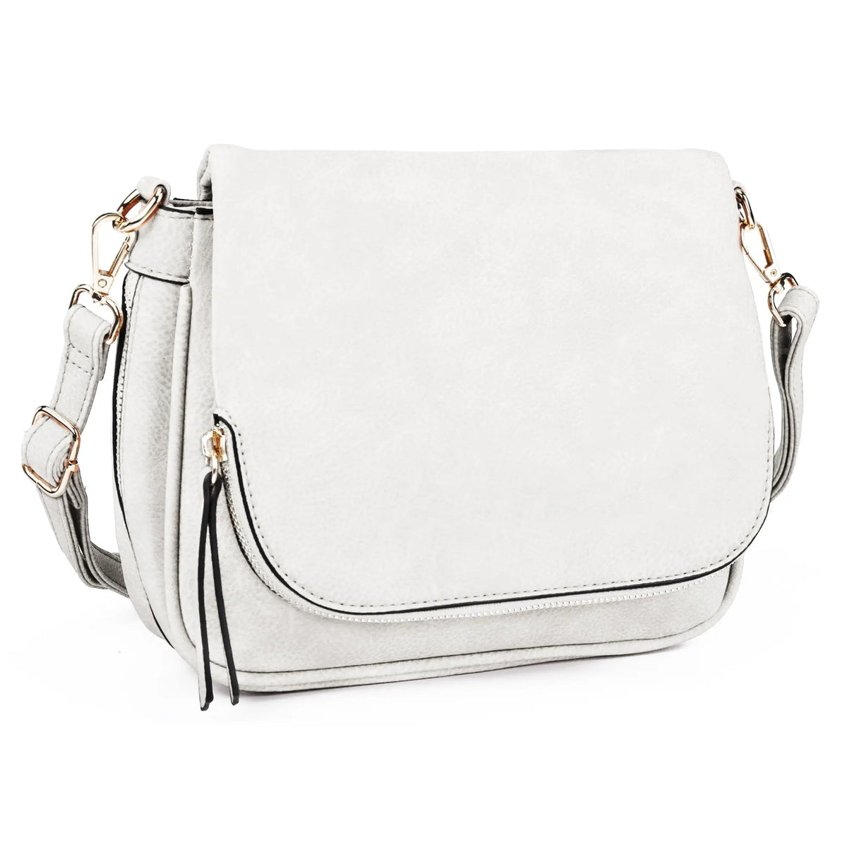 LEANA - Bolso Bandolera con Solapa