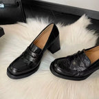 Daisy - Mocasín de Tacón Alto