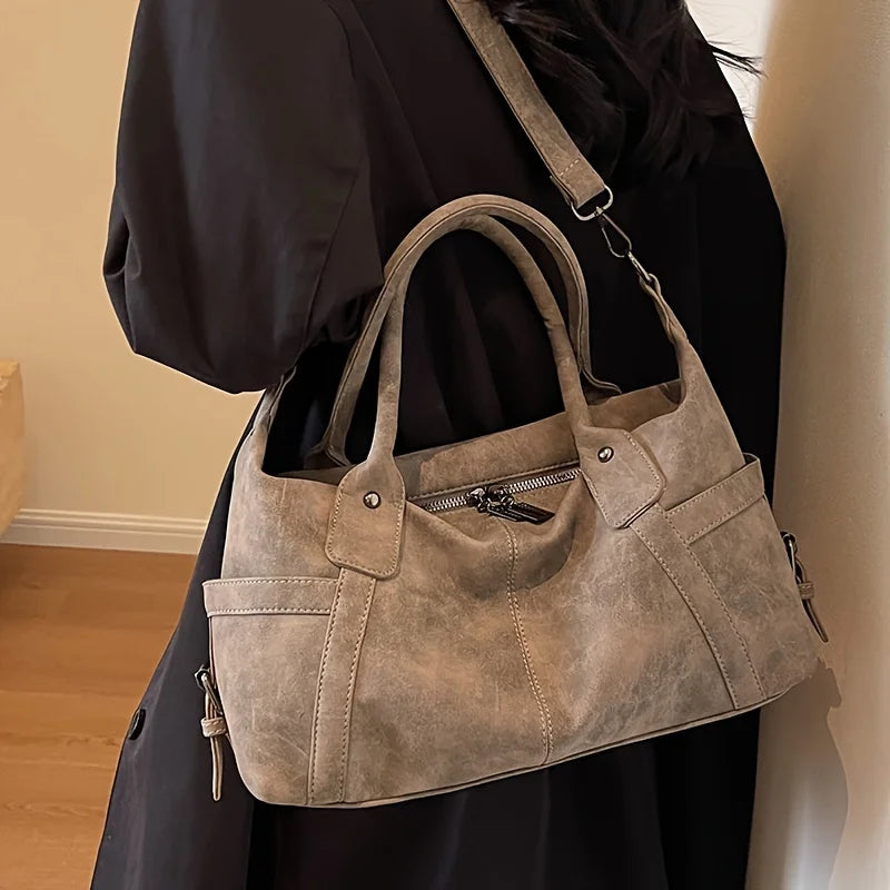 LADO - Bolso para Clases Tote de Piel - OSMARA Fashion - vista 5