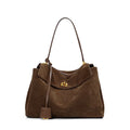 KELLY - Bolso Grande Chic de Gamuza