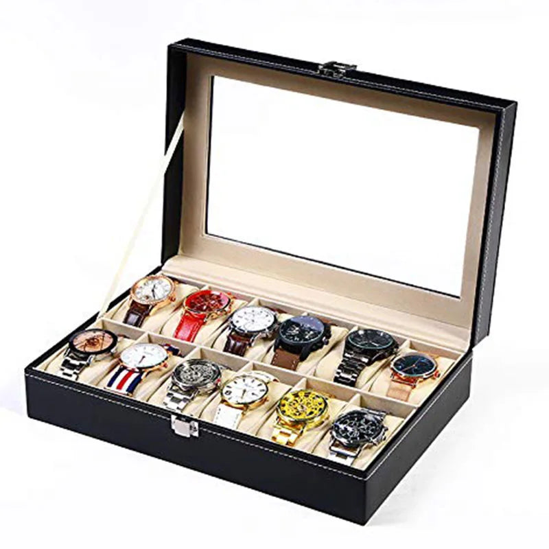 Estuche organizador de relojes