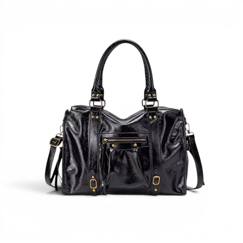 DARYA - Bolso para Clases Grande de Piel Vintage - OSMARA Fashion