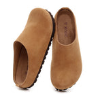 Awily - Zueco Estilo Minimalista Casual para Mujer