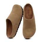 Awily - Zueco Estilo Minimalista Casual para Mujer