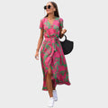Amelie | Vestido Midi Cruzado - OSMARA Fashion
