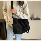 WILLA - Bolso para Clases Grande de Pana - OSMARA Fashion - vista 5