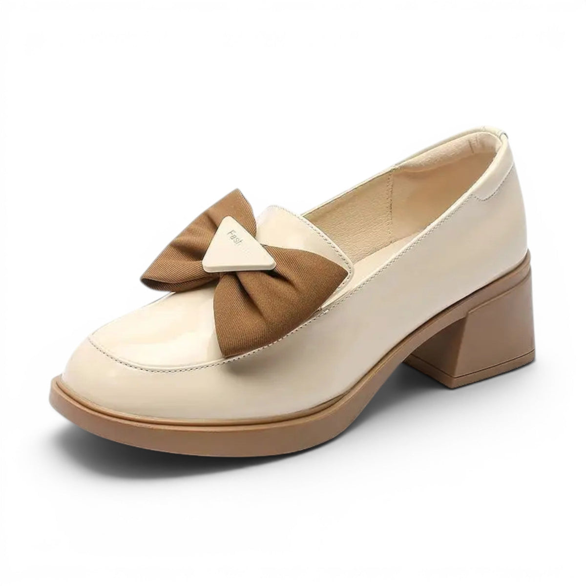 Bellarya - Mocasín Mujer de Charol Lazo Elegante