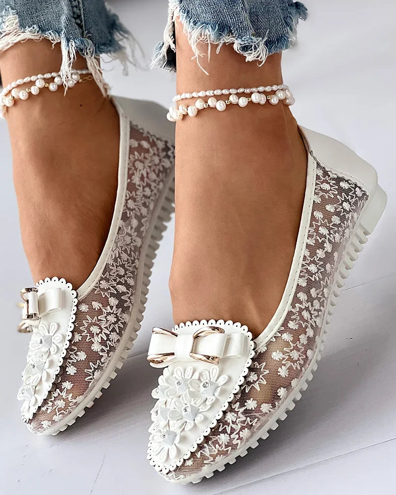 Bailarinas Encanto Floral - OSMARA Fashion