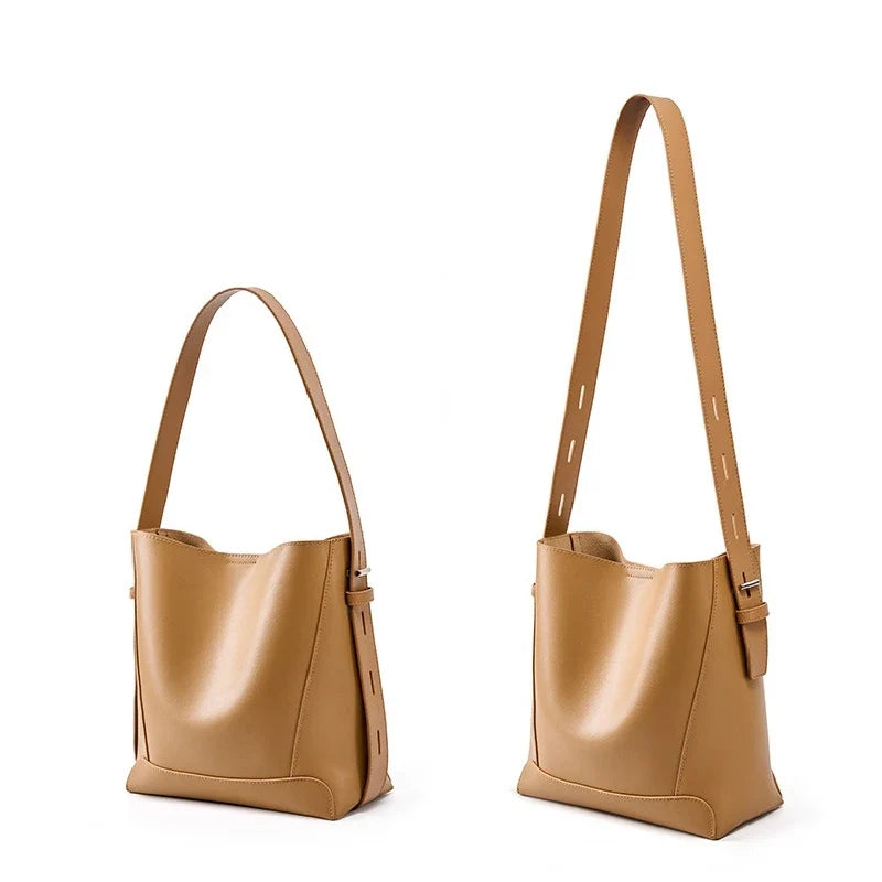 MICA - Bolso Bandolera para Clases de Lujo en Piel Lisa - OSMARA Fashion - vista 6
