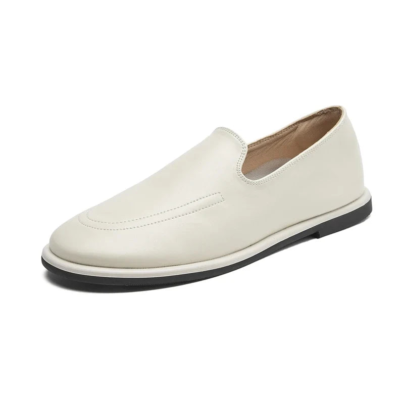 Hope - Mocasín Flexible Plana de Ante