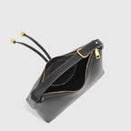 Laufey – Sac hobo en cuir lisse pour femme