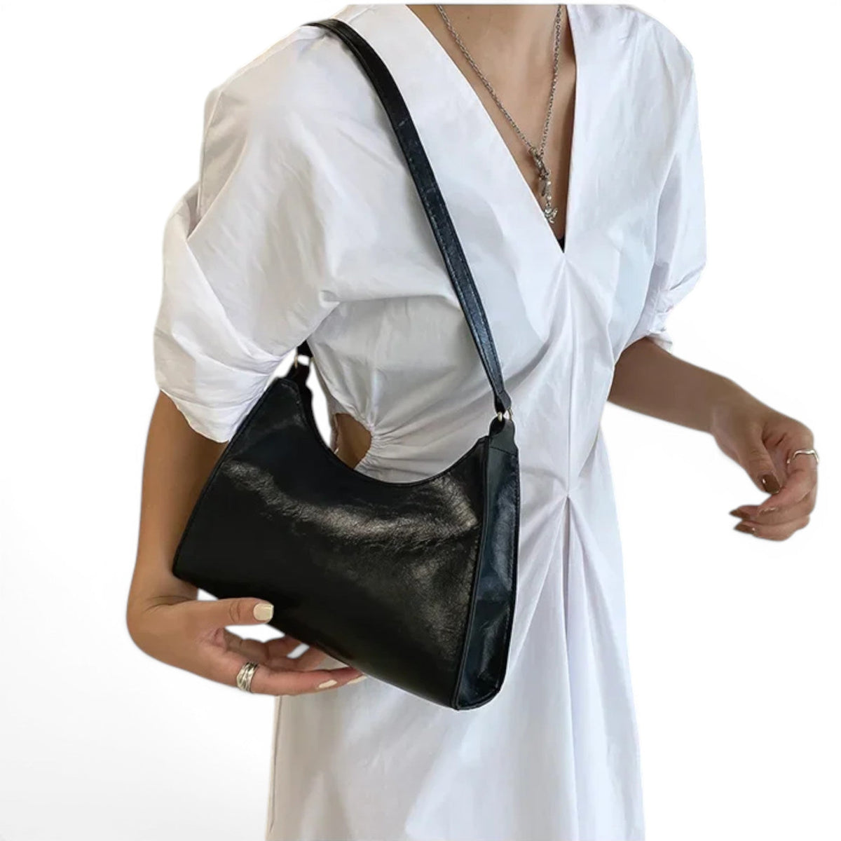 ÈVE - Bolso de Piel Resistente Vintage
