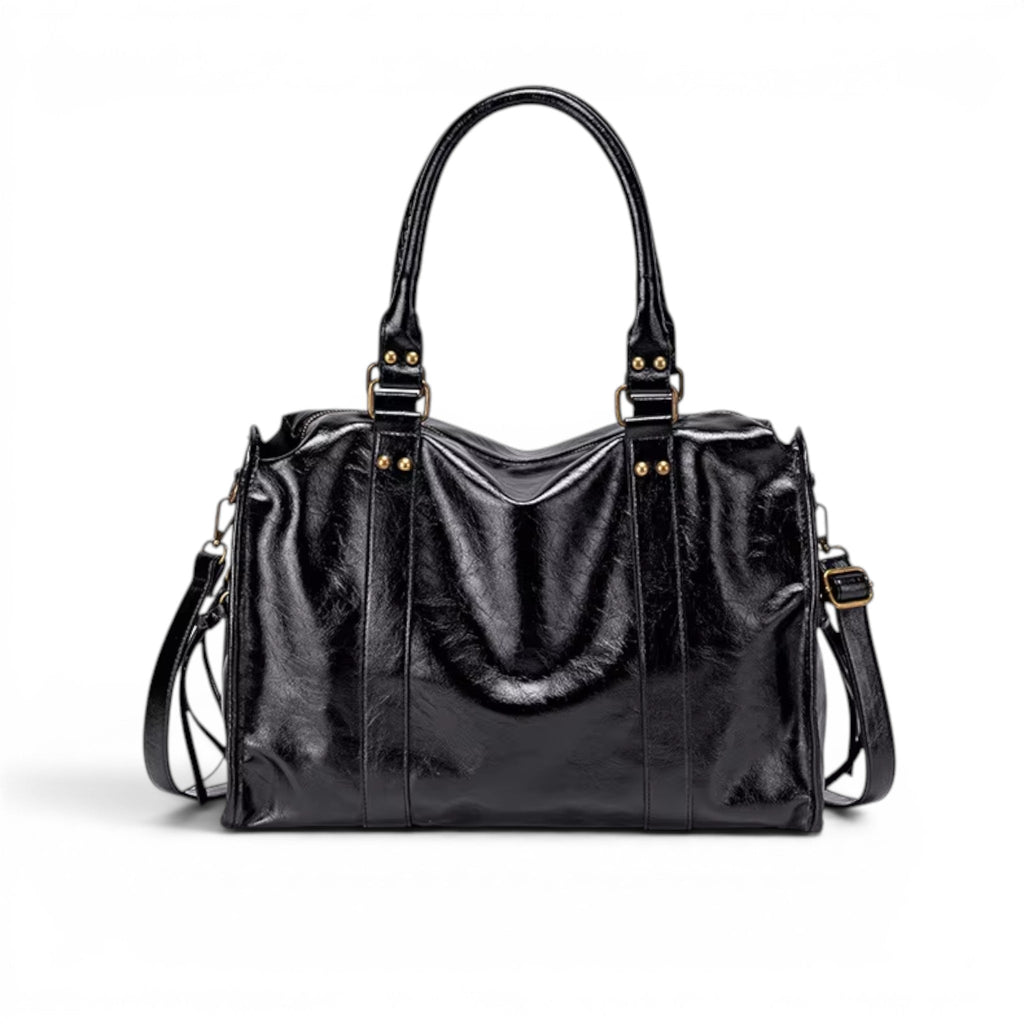 DARYA - Bolso para Clases Grande de Piel Vintage - OSMARA Fashion - vista 10