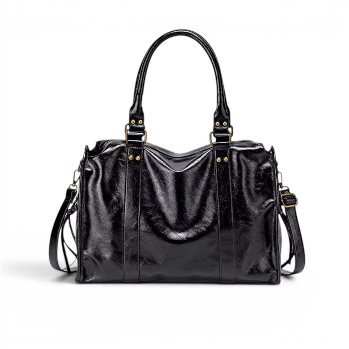 DARYA - Bolso para Clases Grande de Piel Vintage - OSMARA Fashion - vista 10