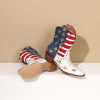 Yanet - Bota Campera Baja Estilo Western USA