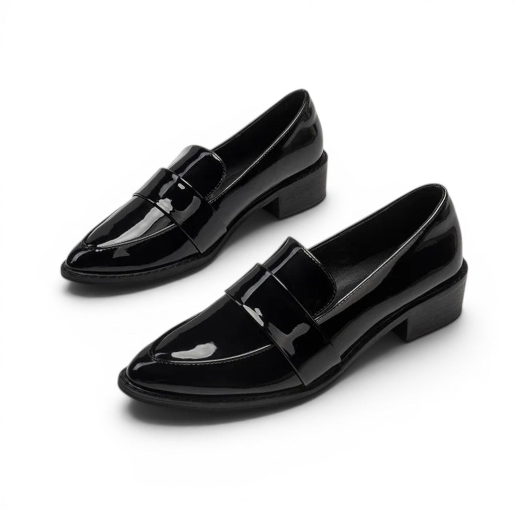 Sorelia - Mocasín Mujer de Charol Elegancia Británico