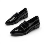 Sorelia - Mocasín Mujer de Charol Elegancia Británico