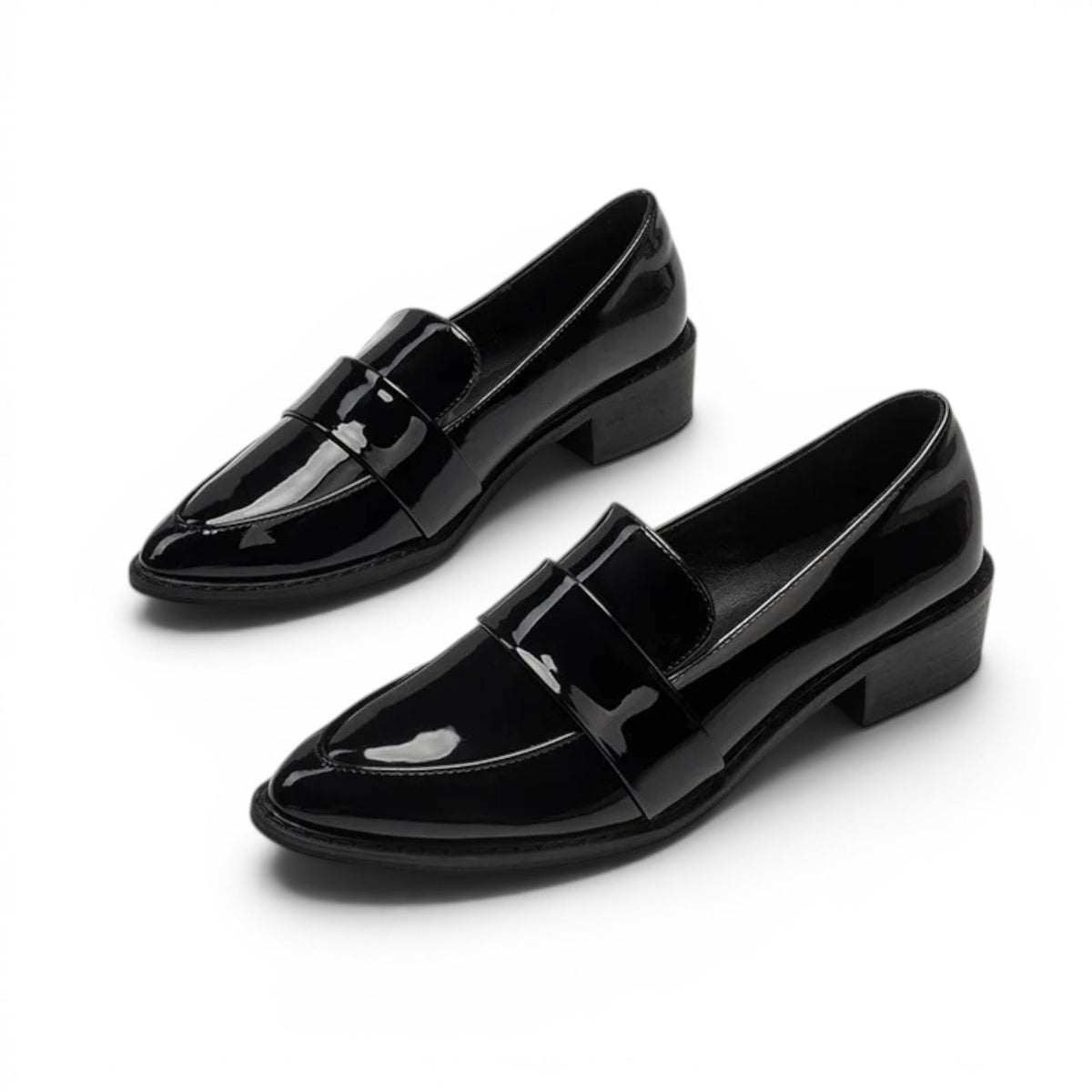Sorelia - Mocasín Mujer de Charol Elegancia Británico