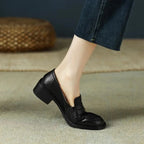 Emily - Mocasín de Tacón Elegante y Flexible