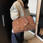 MARIA - Bolso Bandolera para Clases de Ante - OSMARA Fashion - vista 6