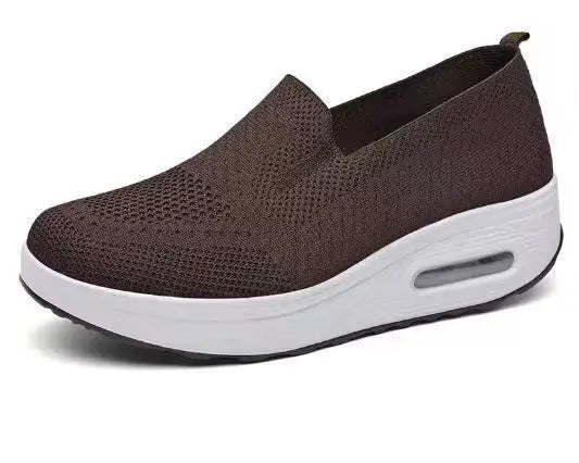 Kaven - Mocasín de Cuña Mujer de Suela Air