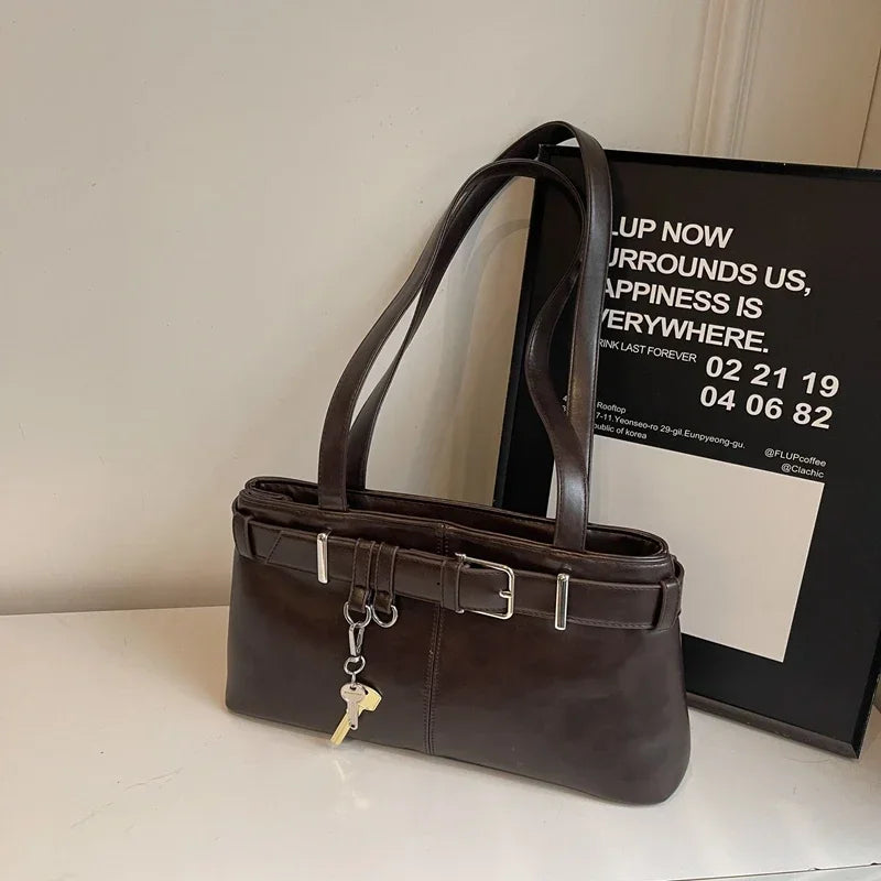 EMILIA - Bolso de Piel Elegante con Bandolera