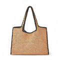 HANZY - Bolso de Playa Tote Tejido en Rafia - OSMARA Fashion