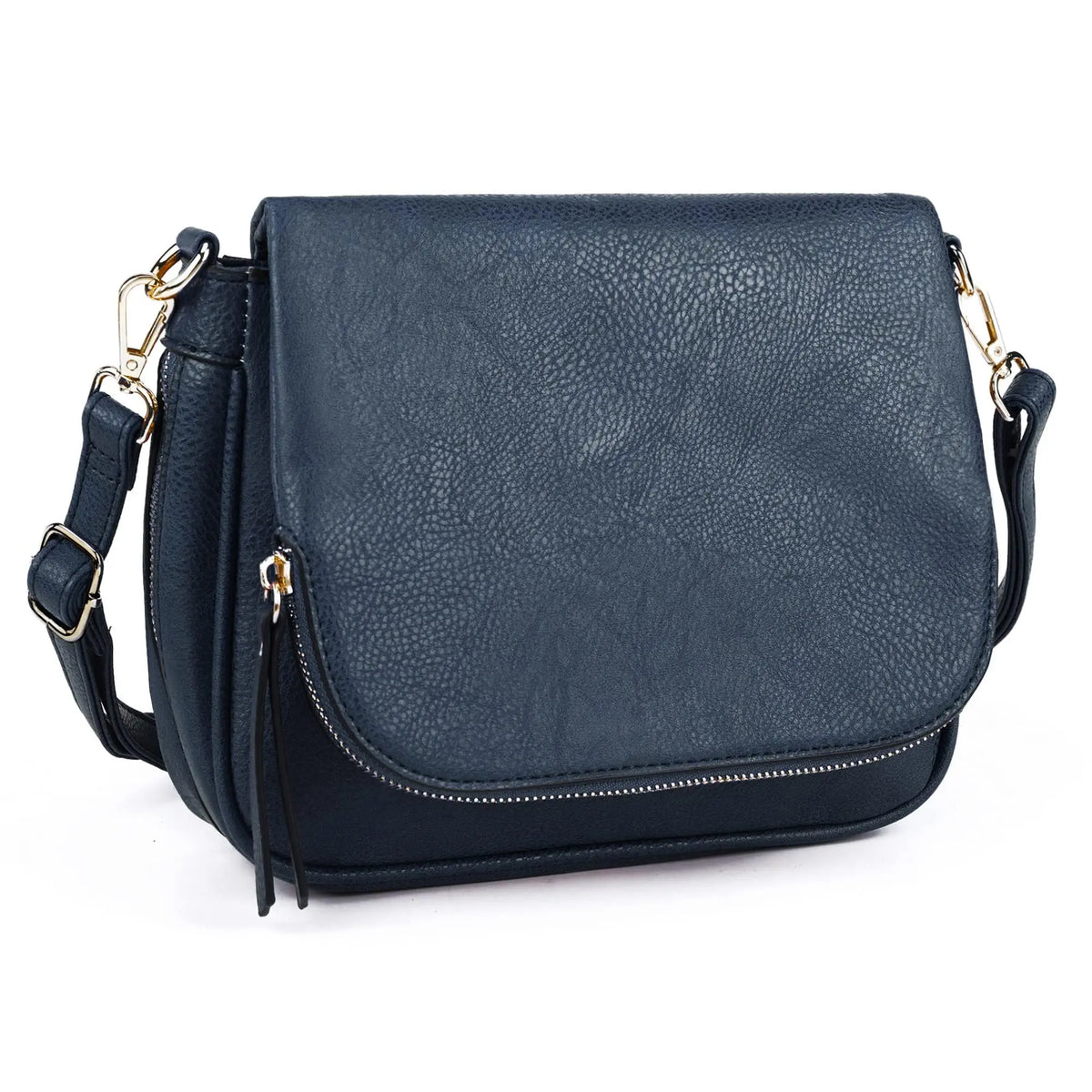 LEANA - Bolso Bandolera con Solapa