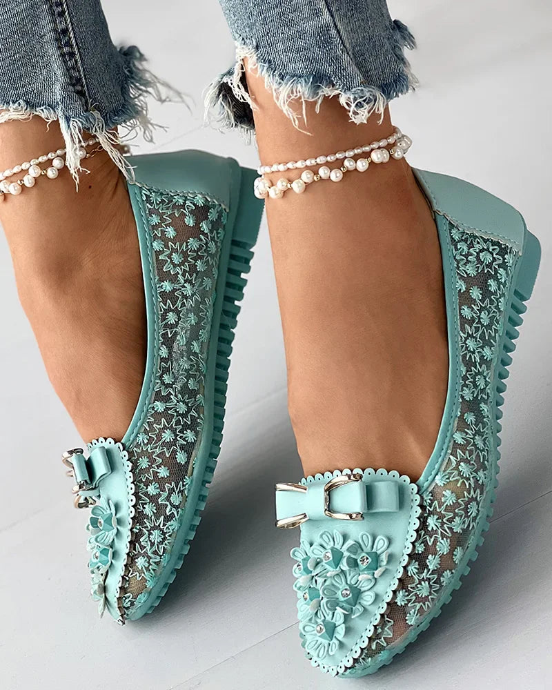 Bailarinas Encanto Floral - OSMARA Fashion - vista 2