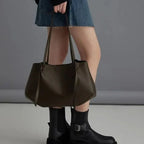ANAE - Bolso de Piel Lisa Elegante