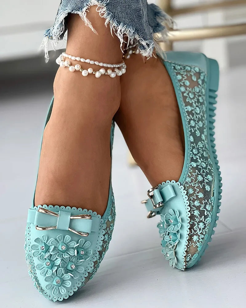 Bailarinas Encanto Floral - OSMARA Fashion - vista 5