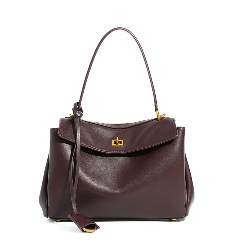 KELLY - Bolso de Piel Lisa Refinado
