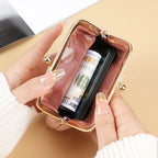 Cartera de Cuero Texturizado