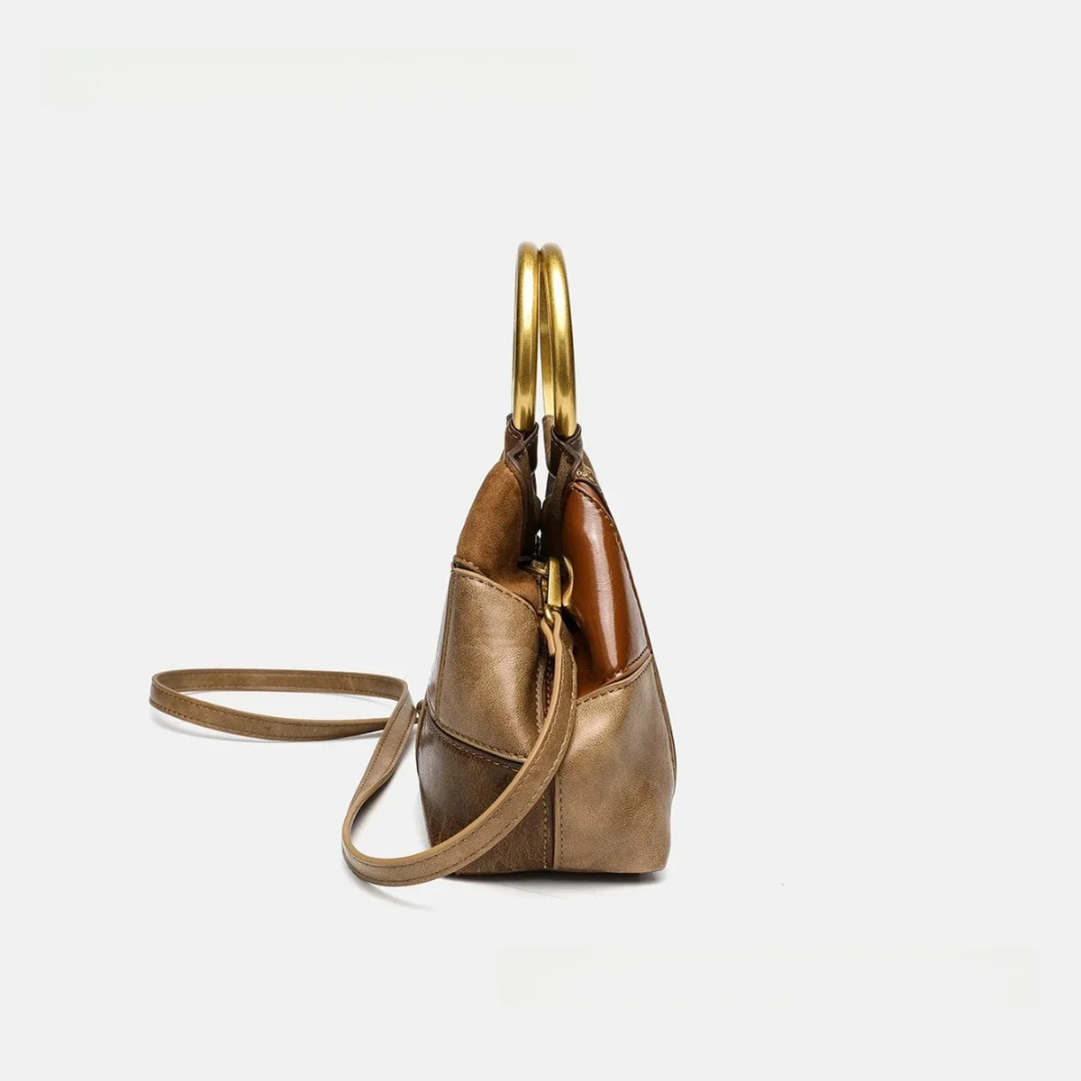 Sienna – Bolso para Clases de Piel Patchwork para Mujer - OSMARA Fashion - vista 4