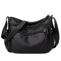 VANILLE - Bolso Bandolera de Piel Multibolsillos
