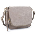 LEANA - Bolso Bandolera con Solapa