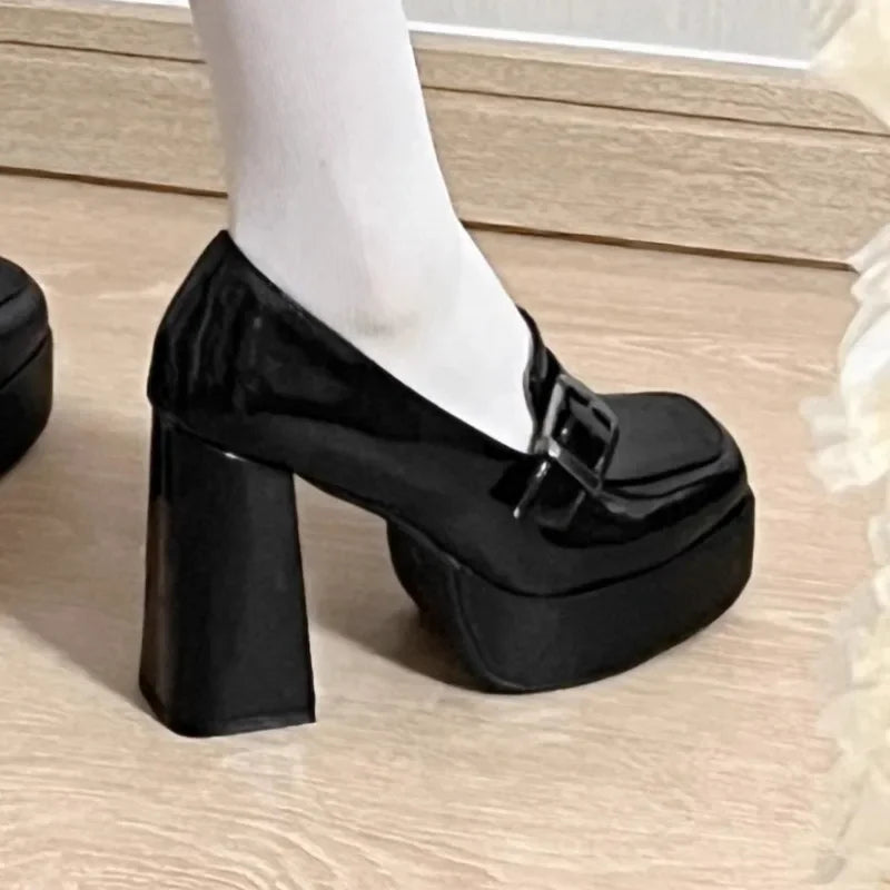 Lorna - Mocasín de Cuña Negro