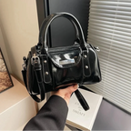 SANDY - Bolso de Piel Charol Elegante