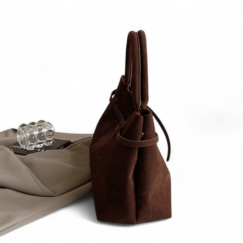 CARA - Bolso Bandolera de Ante