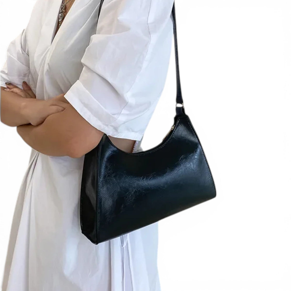 ÈVE - Bolso de Piel Resistente Vintage
