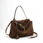 KELLY - Bolso Grande Chic de Gamuza