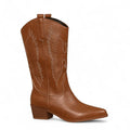 Mila - Bota Campera con Bordado de Tendencia