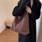 CLEA - Bolso Capazo Tote de Ante