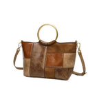 Sienna – Bolso para Clases de Piel Patchwork para Mujer - OSMARA Fashion - vista 5